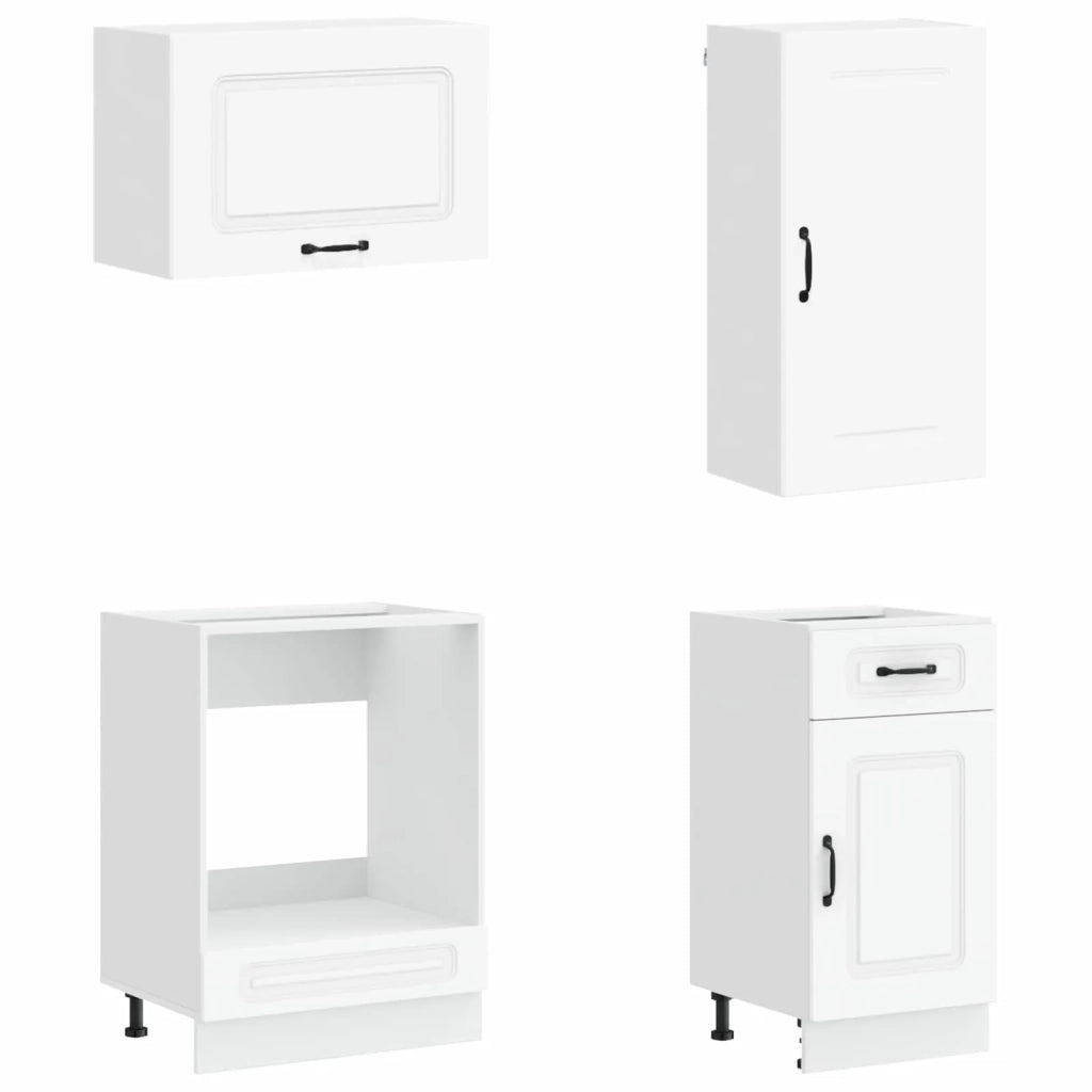 Unità Cucina KALMAR 8 pcs Bianco Legno ingegnerizzato 3438183