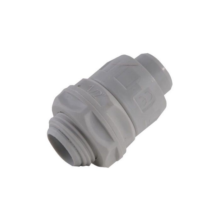 Raccordo stagno scatola/guaina spiralata