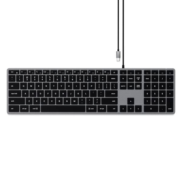 Tastiera slim usb-c w3 - space gray - ita x apple - ST-UCSW3M-I