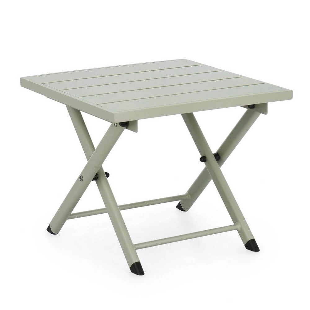 Tavolino da giardino pieghevole in alluminio 44x43 cm - AURE