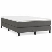 Letto matrimoniale | Letto per adulti | Struttura Letto a Rete a Molle Grigio 120x200 cm in Similpelle