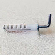 Tassello in nylon con gancio medio - 10pz, scegli se  9x40mm