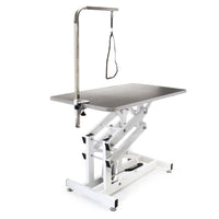 Tavolo da toelettatura idraulico richiudibile per cane e gatto