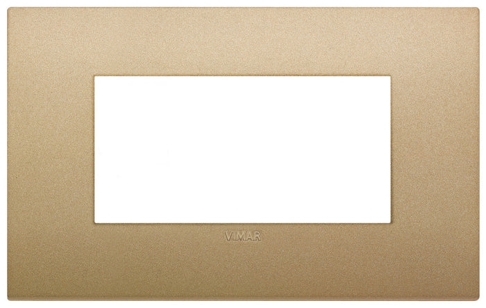VIMAR Placca Classic 4M oro matt - 19654.78
