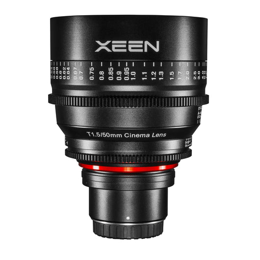 XEEN Cinema 50mm T1.5 MFT obiettivo full frame Obiettivo Cine Video MF per risoluzioni elevate con pignoni di messa a fuoco