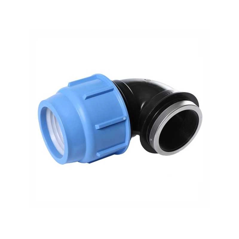 Gomito Pressione Polipropilene F 1/2" mm 20