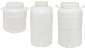 FUSTINO BOCCA LARGA C/PREDISP. S/RUB.LT30 PLASTICA ART.BL30