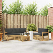 Set divani Legno di Acacia Massello 3391382