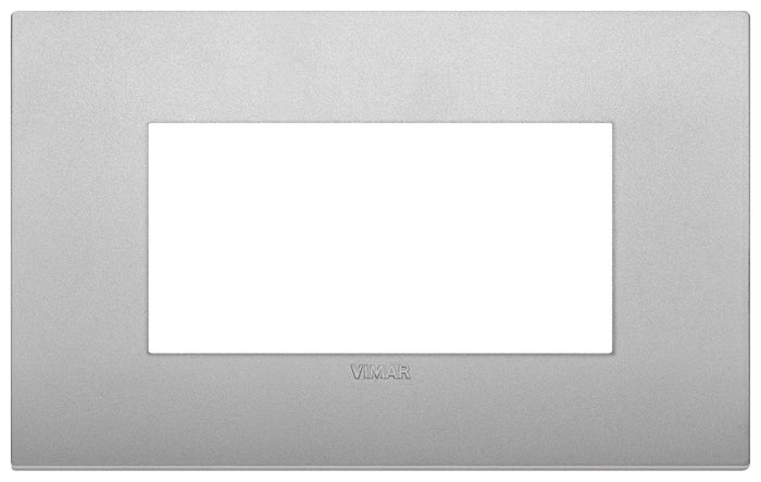 VIMAR Placca Classic 4M silver matt - 19654.79