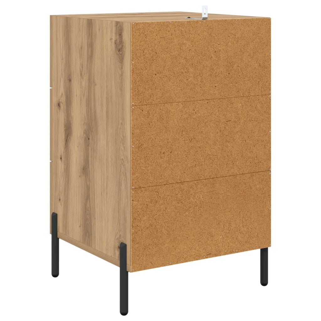 Armadio da Notte Rovere artigianale 40 x 40 x 66 cm