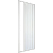 Box doccia a nicchia con soffietto riducibile Onofrio Lux cm 80-100