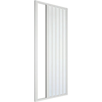 Box doccia a nicchia con soffietto riducibile Onofrio Lux cm 80-100
