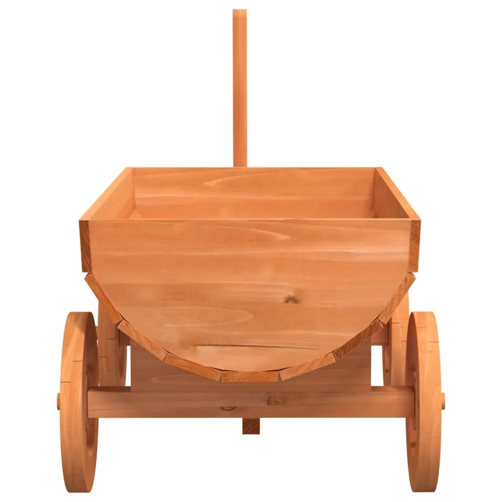 Carro Decorativo 70x43x54 cm in Legno Massello di Abete 364227