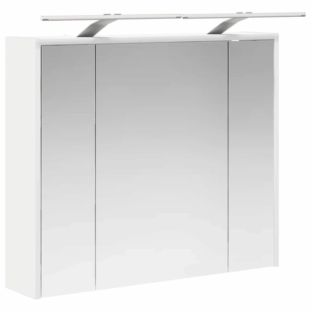 Mobiletto per specchio da bagno Bianco 73,5 x 16 x 62,5 cm 889175