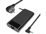 Caricabatterie Compatibile con Noteook o WorkStation HP 150W 19,5V 7,7A Spinotto Blu 4.5x3.0mm ZM-150W con Cavo di Alimentazione