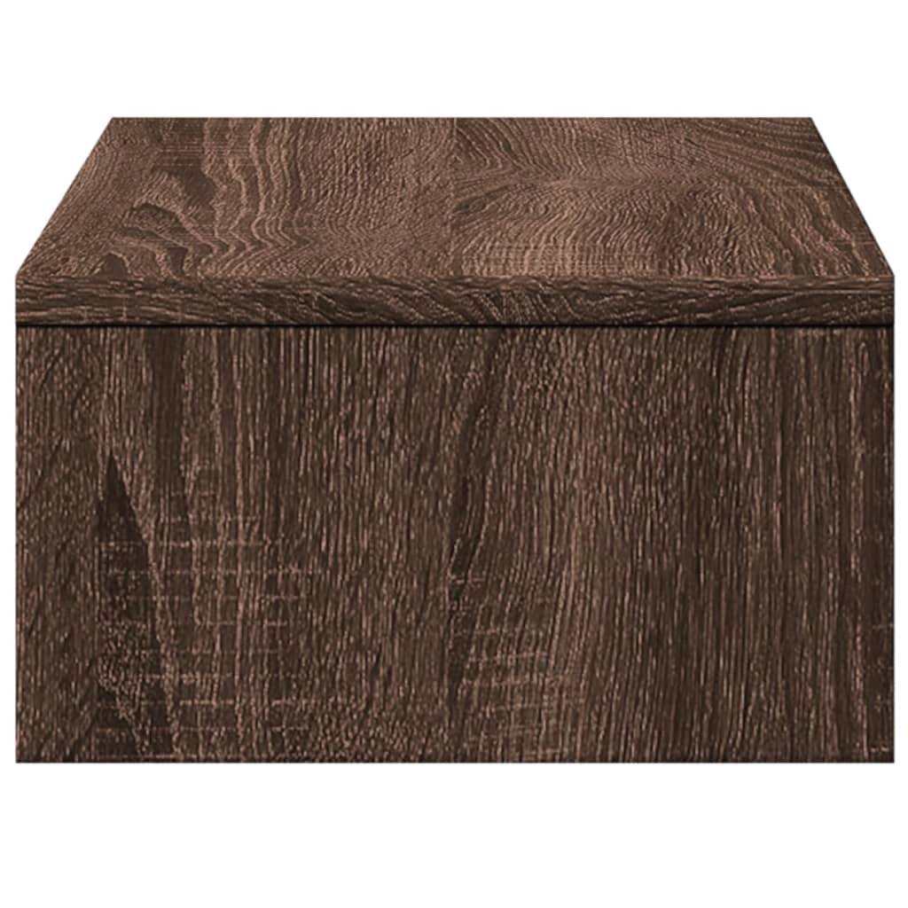 Supporto per monitor mobile da scrivania con cassetti legno ingegnerizzato marrone 02_0044938