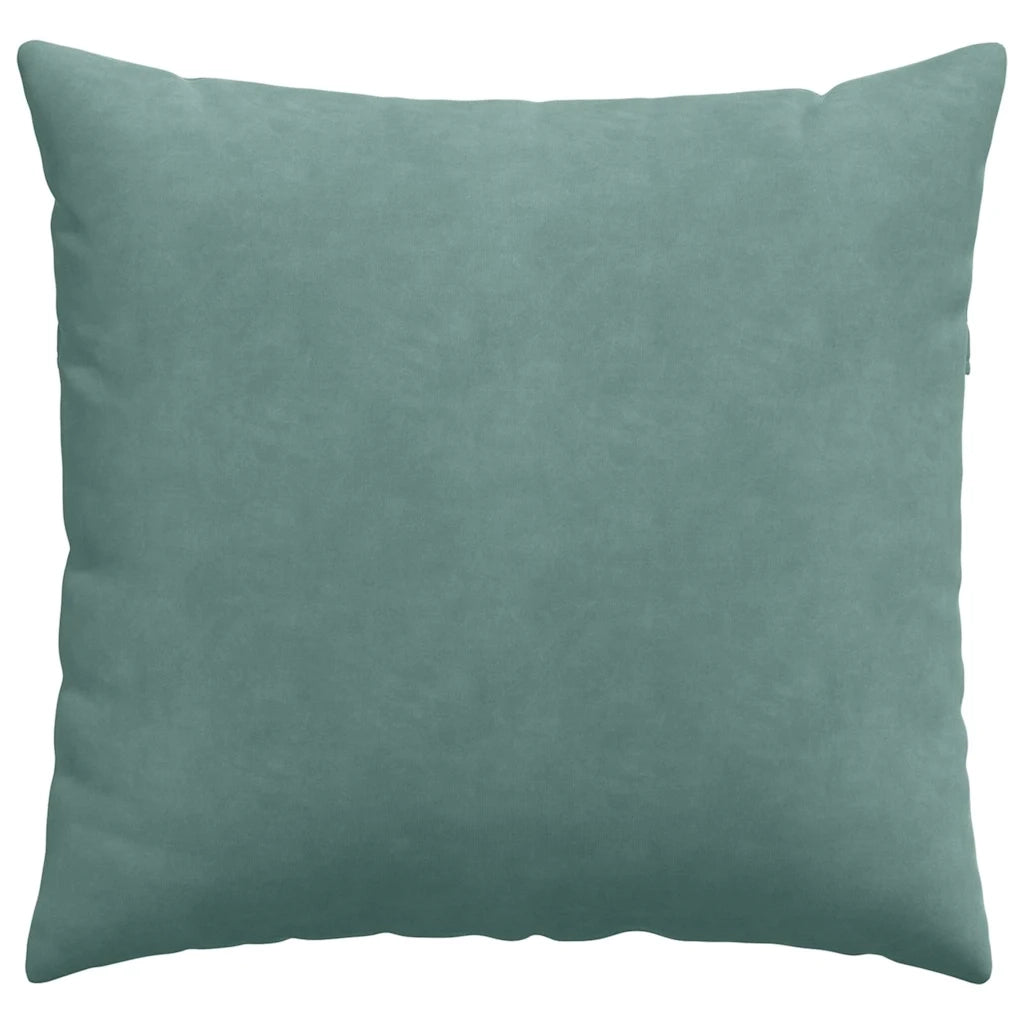 Cuscini da Divano 2 pcs Verde Mare 45 x 45 cm Tessuto in Cords