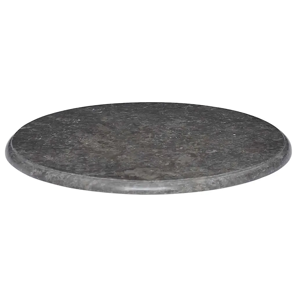 Piano per Tavolo | Superficie Tavolo | Piano Scrivania Nero ?60x2,5 cm in Marmo