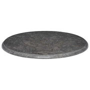 Piano per Tavolo | Superficie Tavolo | Piano Scrivania Nero ?60x2,5 cm in Marmo