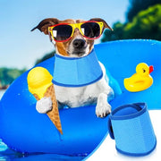 Accessorio di raffreddamento per cani - Ademend per cani - Cravatta raffreddante per cani - Sopra la schiena - Accessorio estivo - Per piccoli/midi cani - Materiale PVA