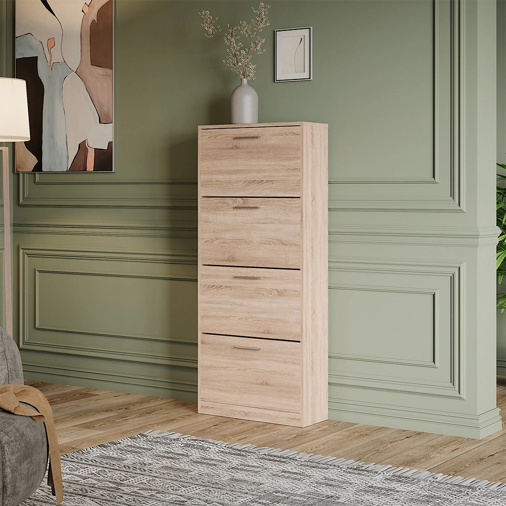 Vicco Scarpiera Sonoma 59 x 137 cm con 4 scomparti