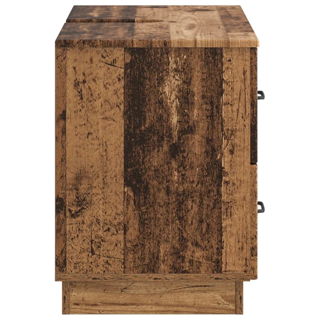 Armadio per Lavabo da Bagno HOORN Legno antico 82 x 41 x 56 cm 897243