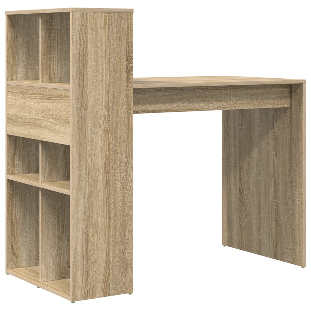 Scrivania per Computer Rovere Sonoma Legno ingegnerizzato Media