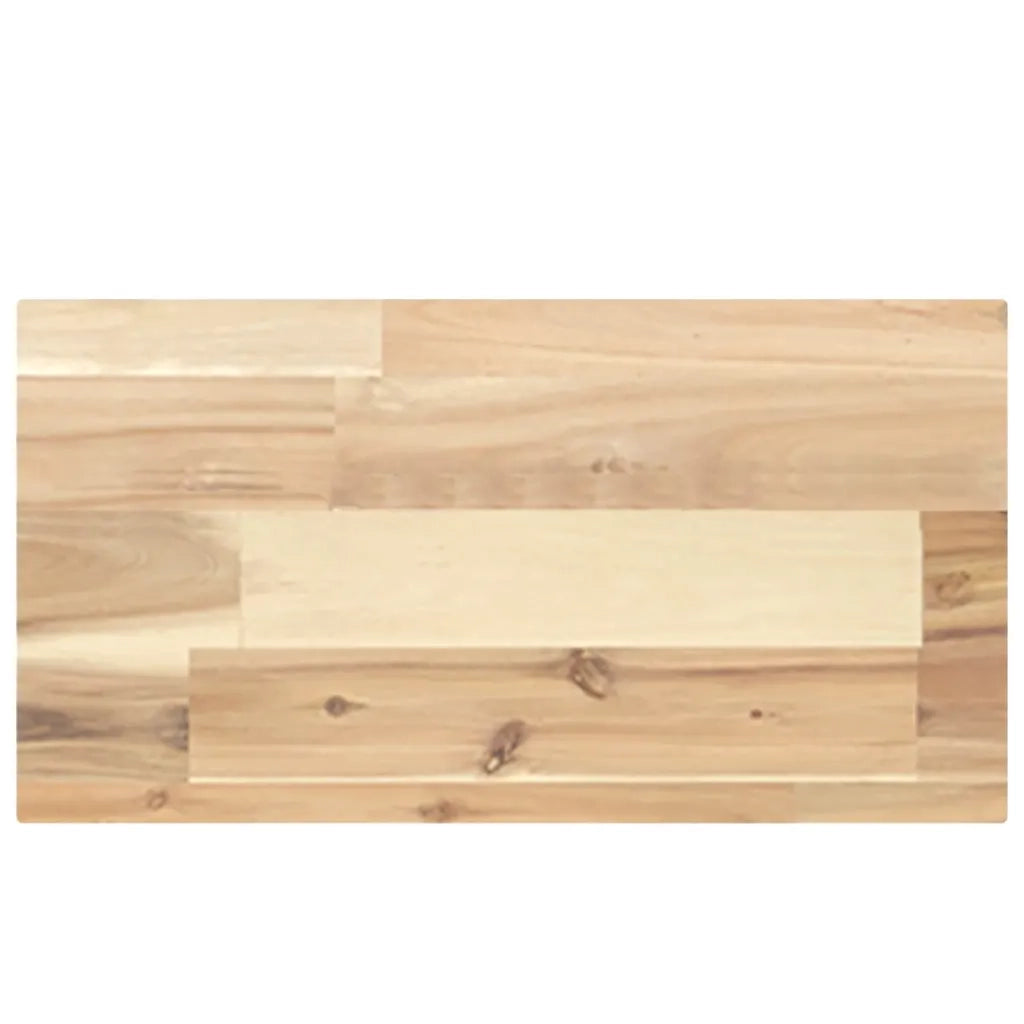 Mensole da Parete 2 pz 60x20x4 cm Legno Acacia Non Trattato 3279420