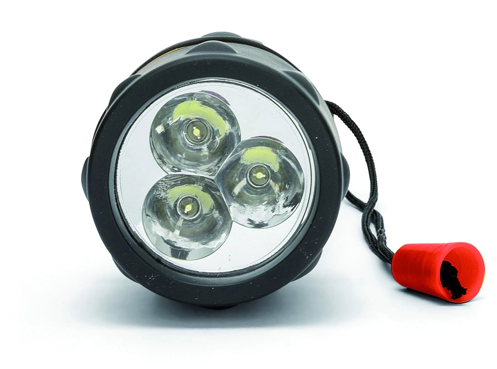 TORCIA RUBBER IN CAUCCIU 3LED portata mt.30
