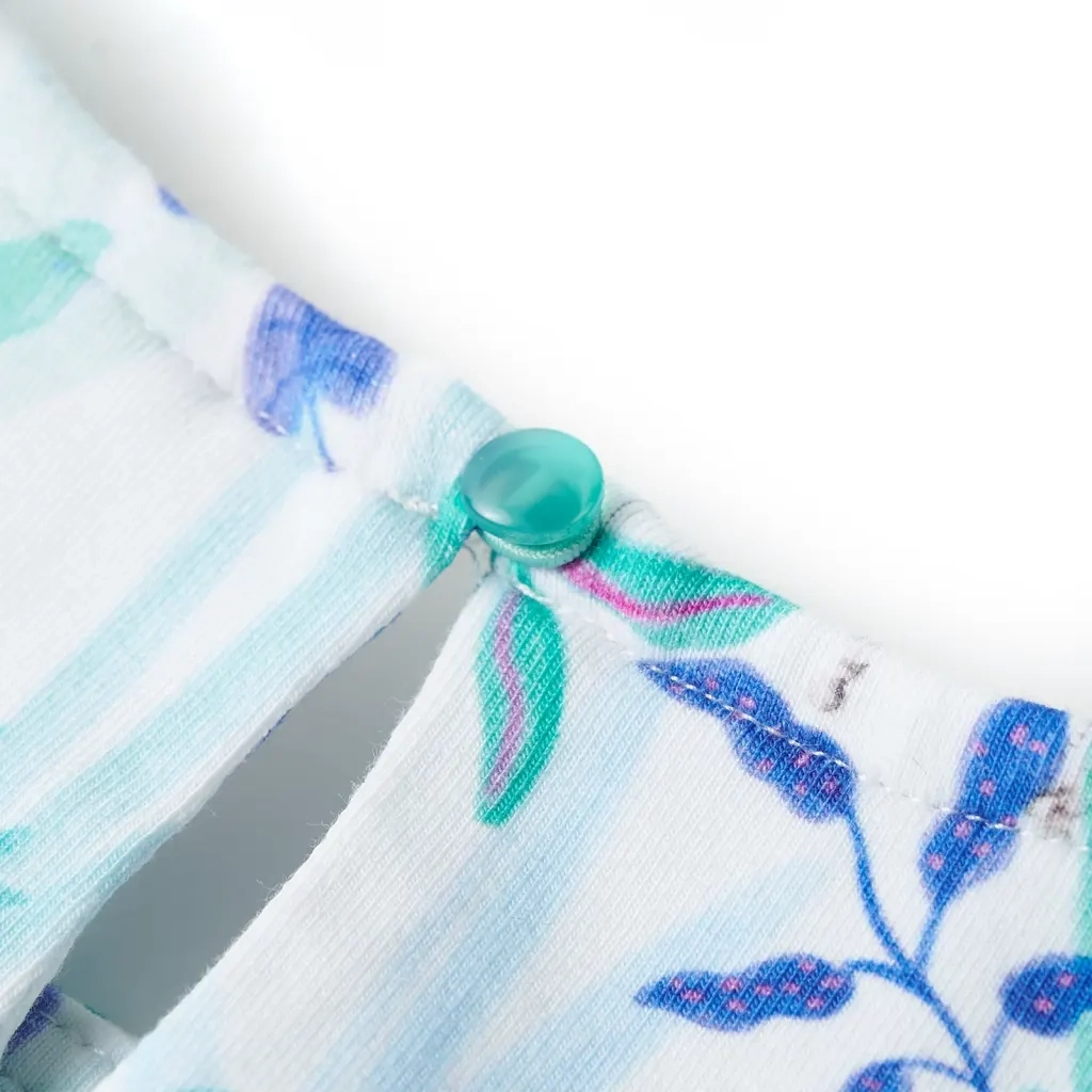 Abito da Bambina Ecru e Menta Scuro 116 CFW9456214
