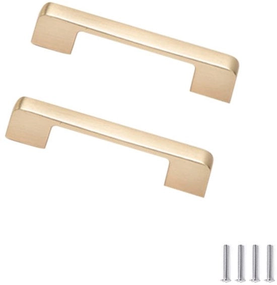 Maniglie per mobili a maniglia a goccia in acciaio inossidabile - 2 pezzi - Raggio di azione 96mm - Durevole - Resistente alla corrosione - Altezza 22mm - Pomo di maniglia