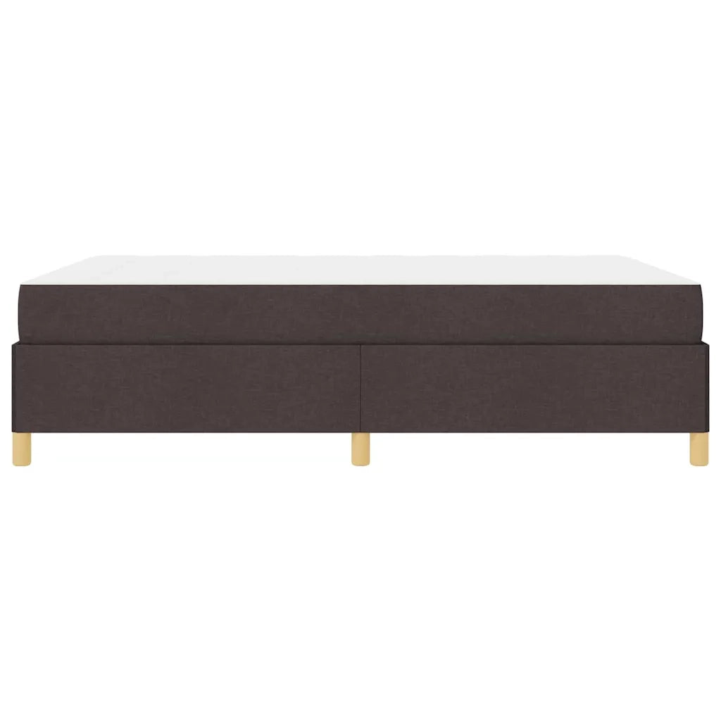 Struttura del letto Marrone Scuro 140 x 200 cm Tessuto 3398944