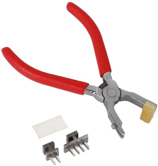 Puntatrici a punta per cuoio 4 mm per stuzzicadenti a mano per strumenti per artigianato - Puntatrici a punta per metallo per fissatori di snap zavorrati