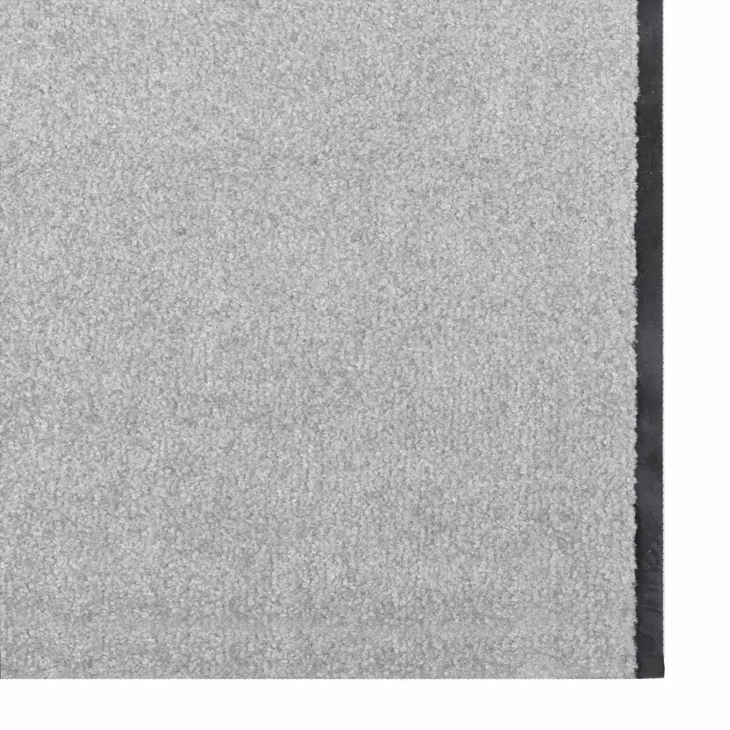 Tappetino Grigio e Nero 120 x 400 cm 100% Poliammide 4100777