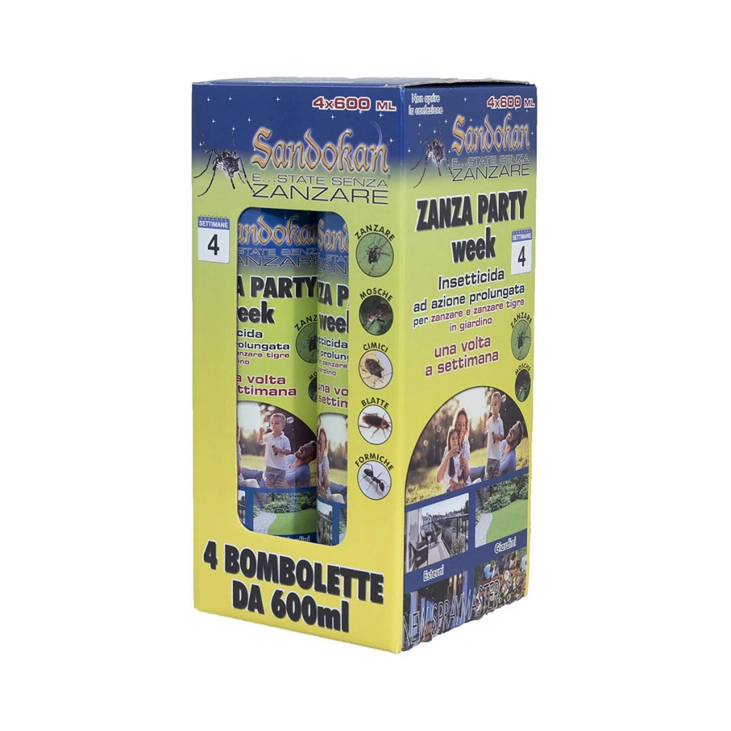 4 PZ INSETTICIDA ZANZA MONTH PACK- SANDO- pezzi 1