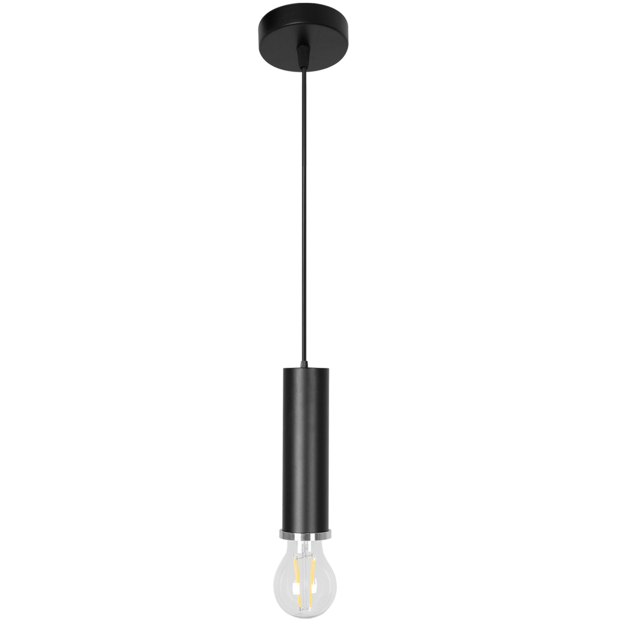 Lampada Da Soffitto Pensile Singola Osti A Black