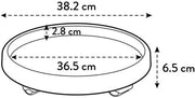 Pianta da Giardino Portatile Universale - 1 pezzo - Antracite - Ø 38.2 cm
