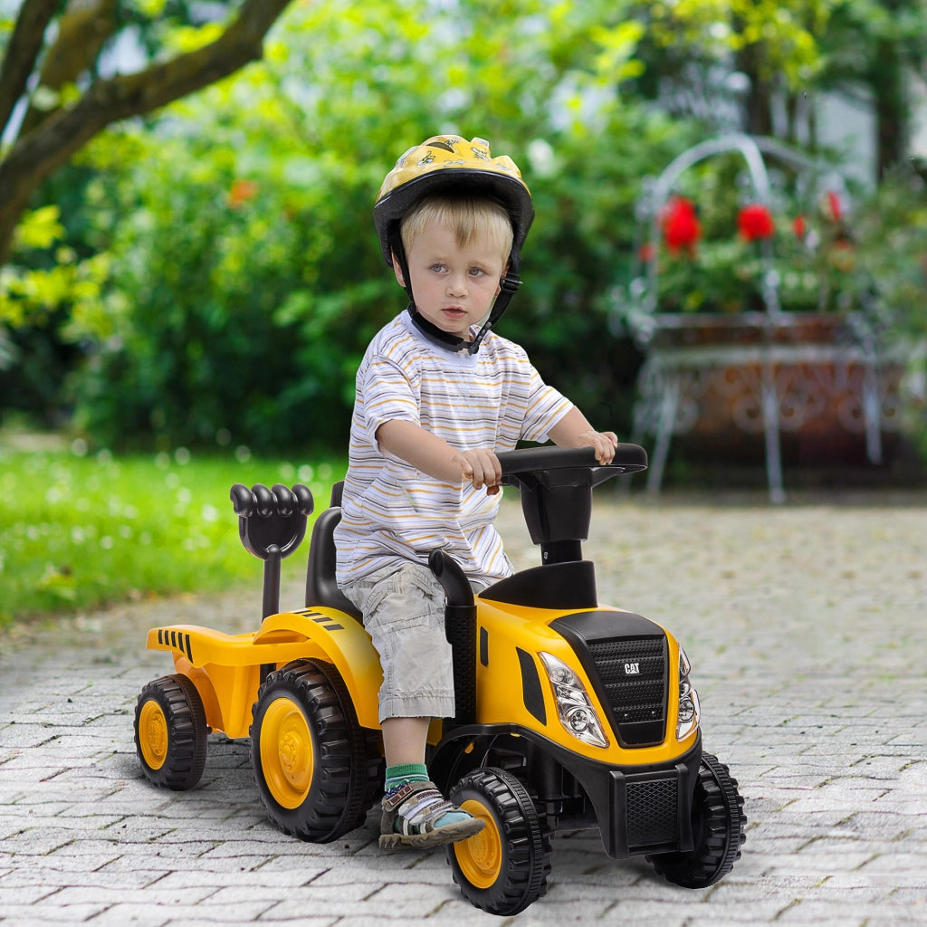 Camion Giocattolo per Bambini ¨C zephmum ¨C Giallo, PP e Metallo, 91x29x44 cm