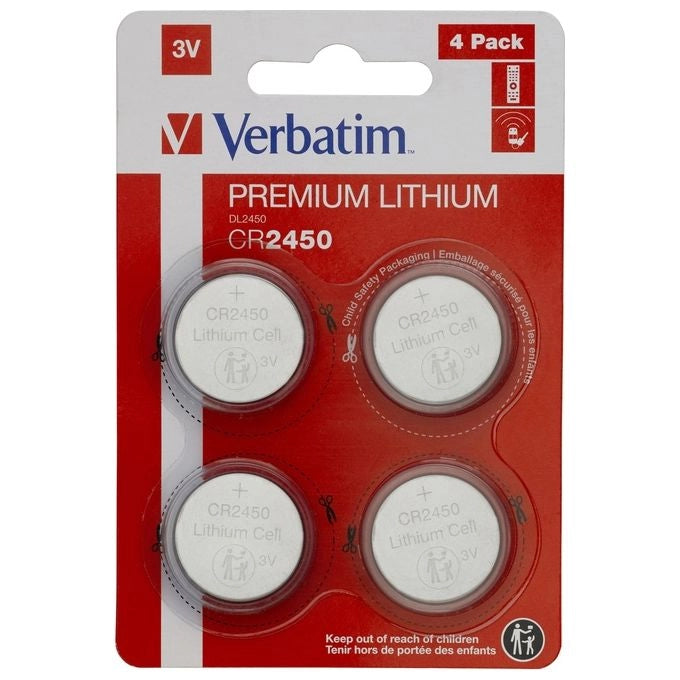 Verbatim CR2450 Batteria monouso Litio