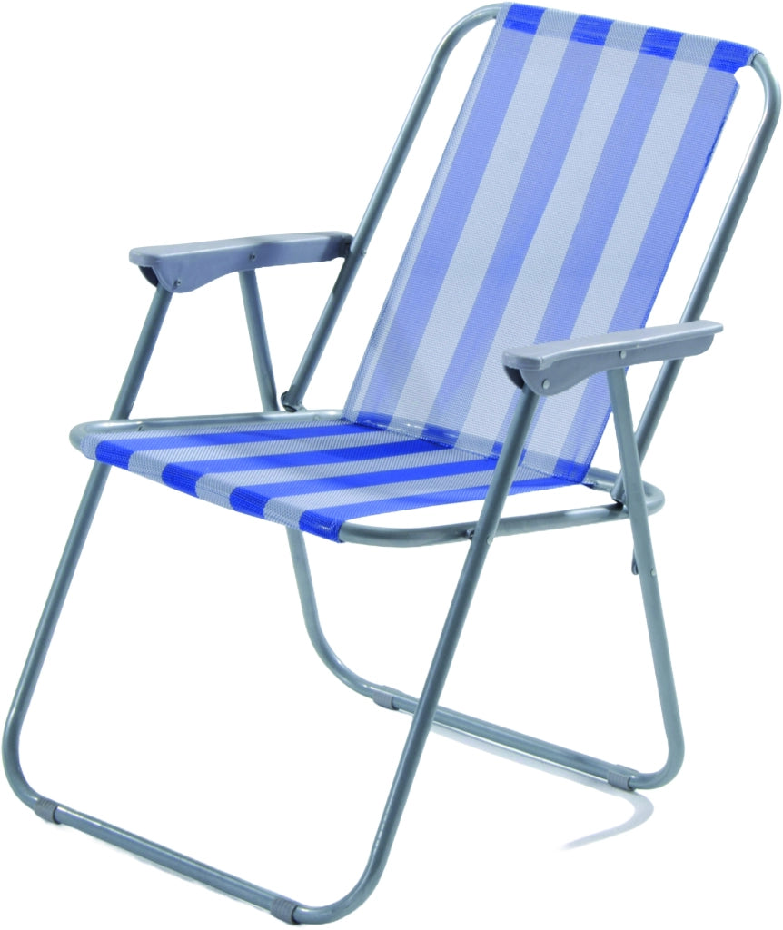 SEDIA PIEGHEVOLE cm. 44x52x75 h col. Bianco/Blu