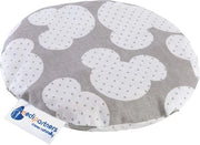 Cuscino di ciliegi per Bambini - Cuscino termico 15cm di 100% Cotone naturale per Terapia fredda e calda