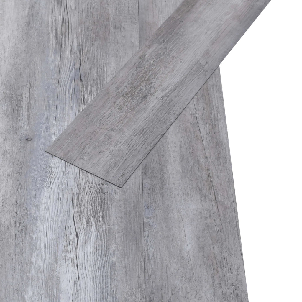 Tavole per Pavimenti 5,02 m² 36 pcs PVC Legno grigio opaco 42046312