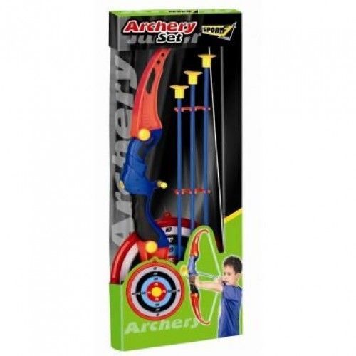 Set Arciere Junior Arco Cm. 96 + 3 Frecce + Bersaglio - Mandelli