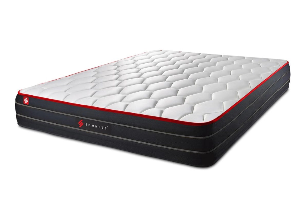 Materasso 180x200 cm Molle insacchettate e Memory foam - Boost