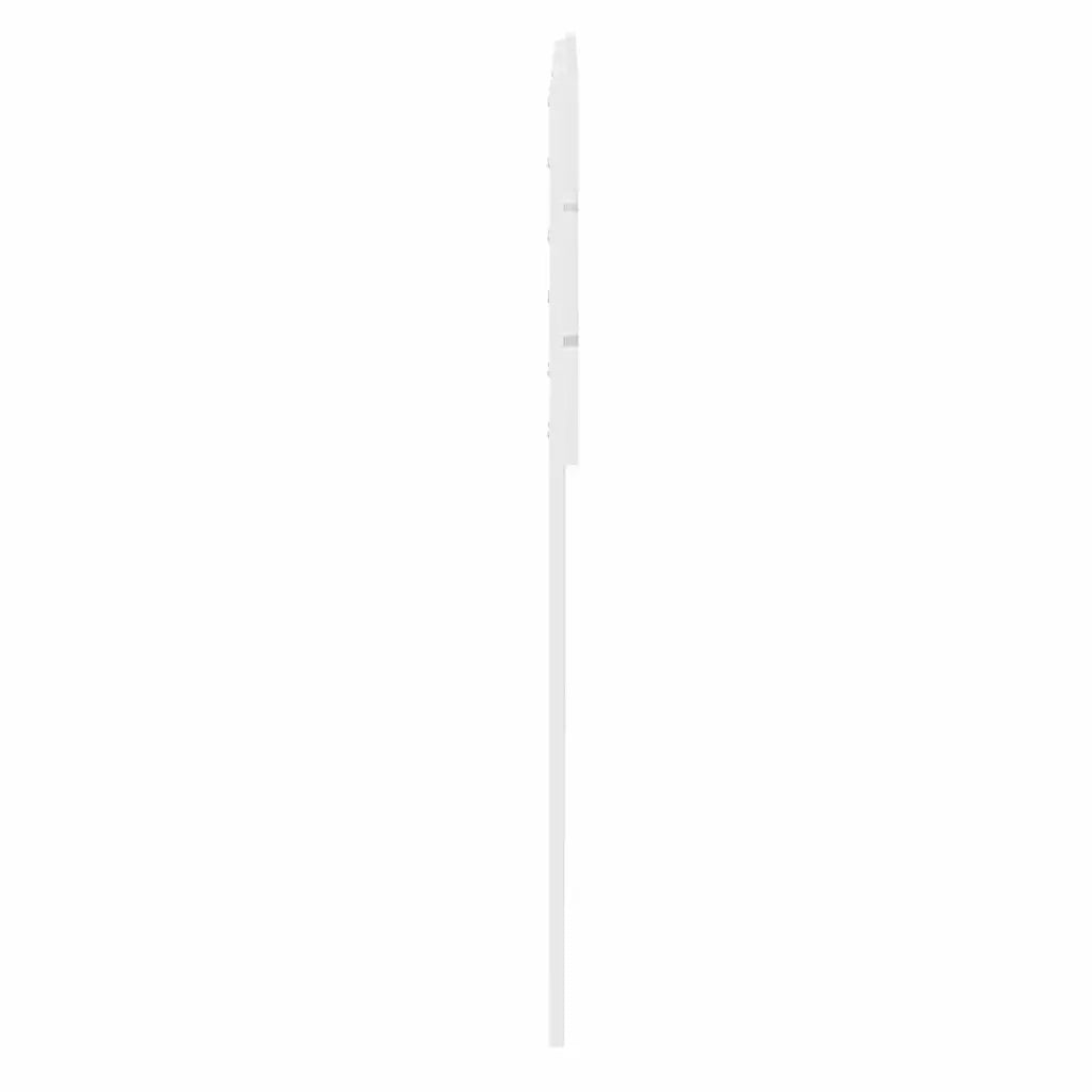 Testiera-Testata-Testiera Decorativa Bianco 160 cm Legno multistrato 487388