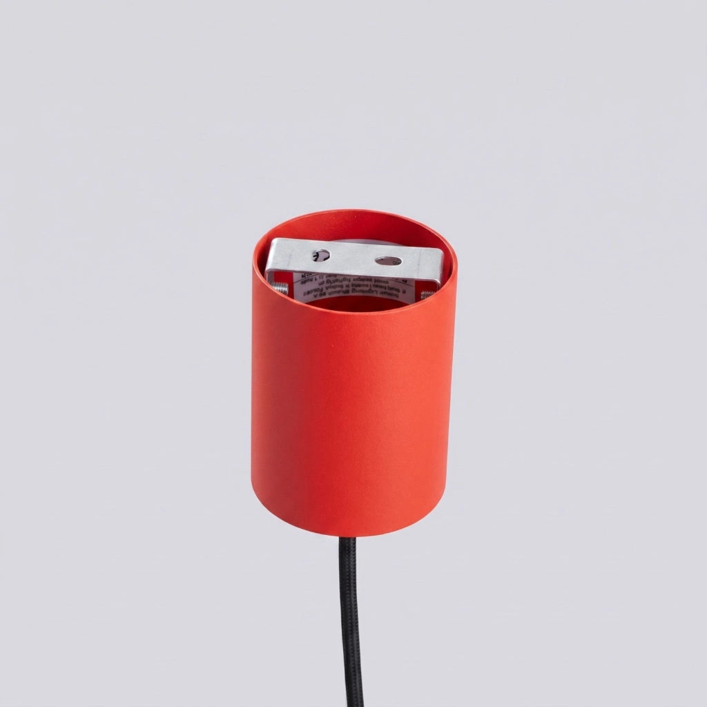 Lampada a sospensione HALO 1 rosso