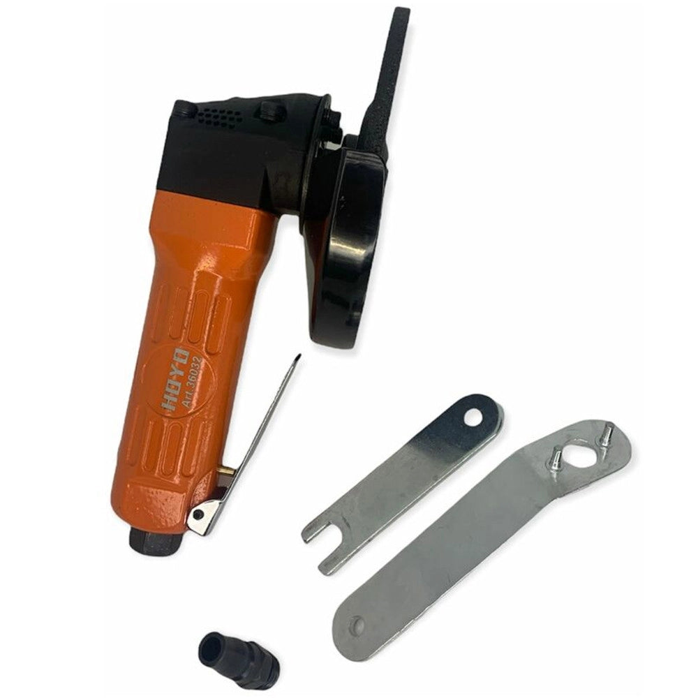 Trade Shop - Smerigliatrice Angolare Ad Aria Compressa Lavorazione Metallo 125mm Attacco 1/4" -
