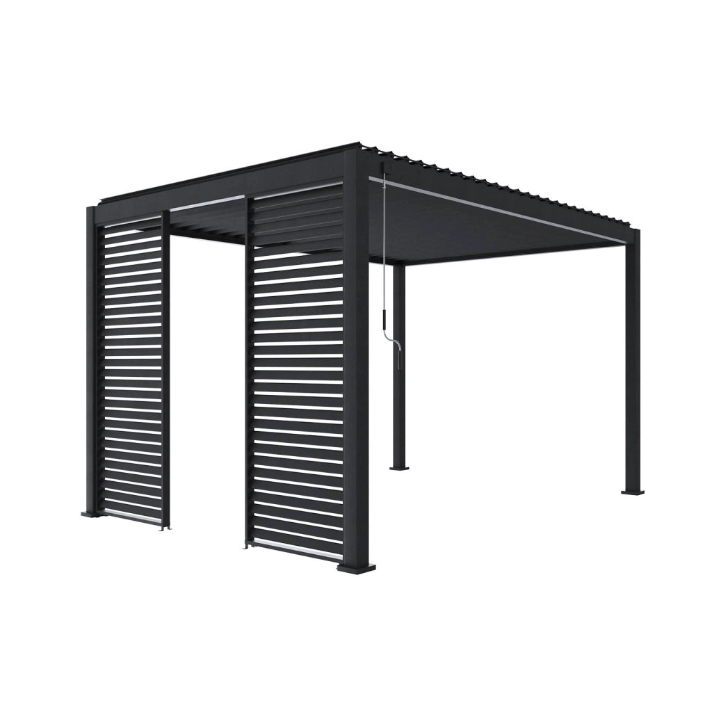 Persiana 1m in alluminio per pergola biocllimatica, antracite