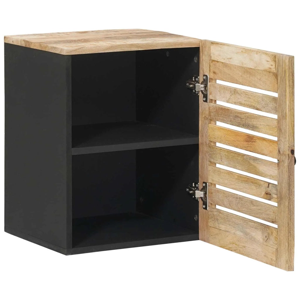 Armadio pensile con porta Marrone e Nero 38 x 33,5 x 48 cm 4018864