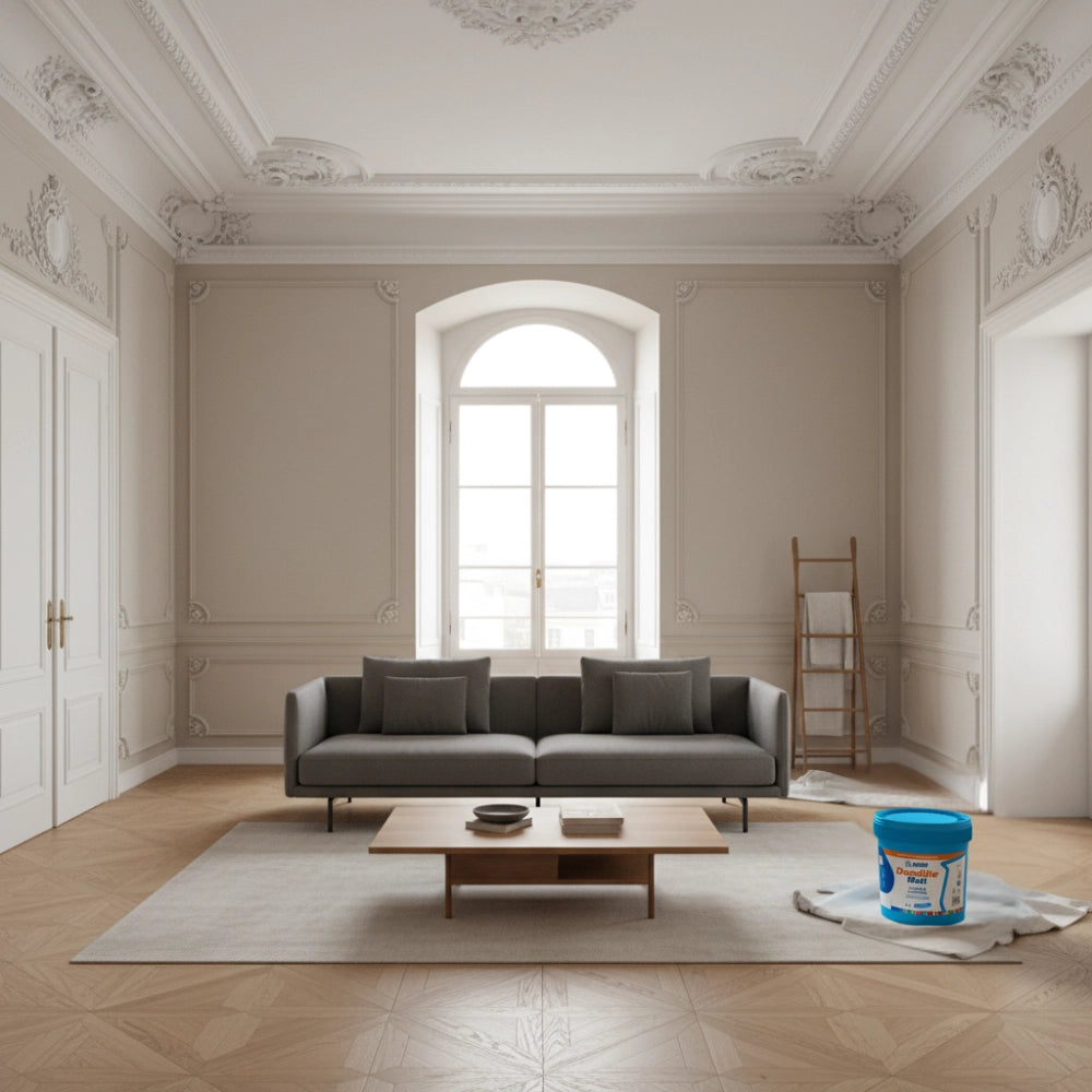 Dursilite gypsos 4 l idropittura antimuffa superlavabile per cartongesso